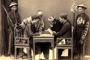 Quan lại thời xưa. Ảnh qua elib.vn