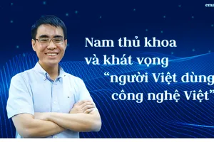 Nam thủ khoa và khát vọng 'người Việt dùng công nghệ Việt'