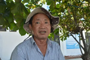 “Người cứu hộ rùa biển số một thế giới” Lê Xuân Ái lúc sinh thời.