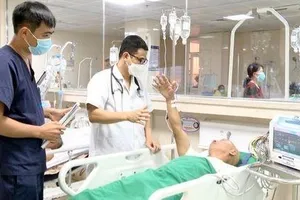 Sau 30 phút can thiệp, người bệnh tỉnh hoàn toàn, tình trạng liệt được cải thiện rõ
