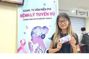 Hàng nghìn phụ nữ được khám vú miễn phí tại Bệnh viện Tâm Anh