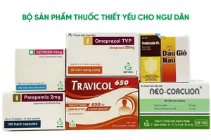 Công ty Cổ phần Dược phẩm TV.Pharm đóng góp 5.600 phần thuốc cho ngư dân