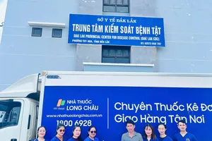 Tiếp sức y tế, Long Châu điều động thêm 1 tấn thuốc đến Đắk Lắk 