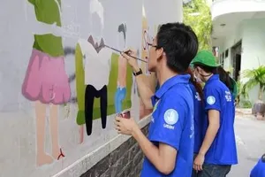 Làm đẹp phố phường bằng gam màu cuộc sống 