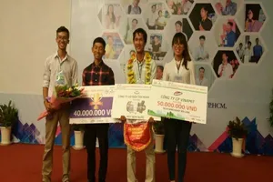 Lúa sạch đạt giải nhất cuộc thi 'Dự án khởi nghiệp'