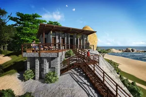 Xuýt xoa trước vẻ đẹp của nhà bảo tồn rùa trên núi Chúa