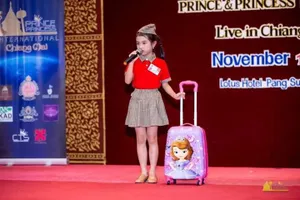 Hành trình của Đan Thanh Hoa hậu nhí châu Á-Thái Bình Dương 