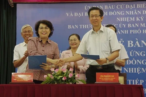 TP.HCM: Bàn giao hồ sơ, danh sách người ứng cử ĐBQH, HĐND