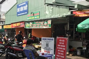 Tạm ngừng hoạt động hai khu chợ truyền thống ở TP Thủ Đức