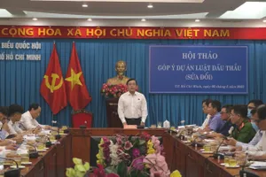 Doanh nghiệp TP.HCM có nhiều kiến nghị về dự Luật Đấu thầu (sửa đổi)