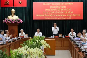 Giám đốc Học viện Cán bộ TP.HCM: Cần xây dựng mô hình thể chế, quản trị công ở các đô thị