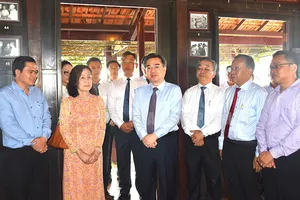 Ông Nguyễn Thanh Nghị thăm gia đình cố Thủ tướng Võ Văn Kiệt