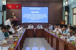 TP.HCM lấy ý kiến các cơ quan báo chí về báo cáo chính trị Đại hội đảng bộ lần thứ nhất