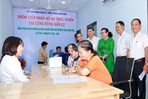 TP.HCM: Phường Tăng Nhơn Phú ra mắt 8 điểm tiếp nhận hồ sơ trực tuyến