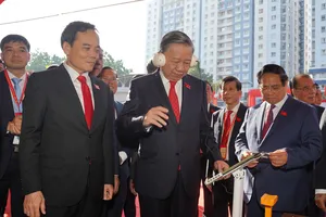 Tổng Bí thư Tô Lâm cùng lãnh đạo, nguyên lãnh đạo Đảng, Nhà nước dự Đại hội Đảng bộ TP.HCM