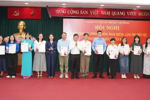 TP.HCM trao giải cho 20 tác phẩm báo chí về phòng, chống tham nhũng, lãng phí, tiêu cực