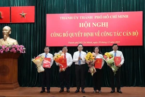TP.HCM chỉ định 3 Ủy viên Ban Thường vụ Thành ủy về cấp phường