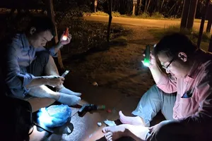 Dùng mồi người bắt muỗi đêm để giám sát sốt rét