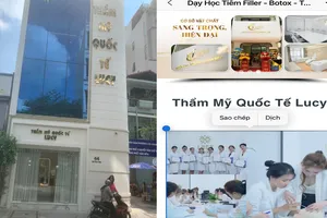 2 cơ sở thẩm mỹ ngang nhiên hoạt động trái phép ở trung tâm TP.HCM