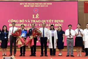 Bệnh viện Nhân dân 115 có tân Giám đốc