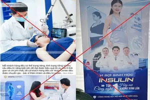 Yêu cầu 1 phòng khám quảng cáo giảm béo trái phép ngưng hoạt động