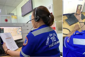 Qua điện thoại, Tổng đài 115 chỉ cách để cứu người bị ngưng thở