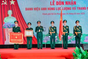Một khoa của Bệnh viện Quân y 175 hai lần nhận danh hiệu Anh hùng lực lượng vũ trang Nhân dân