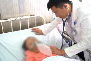 Bệnh nhân sau khi được cấp cứu kịp thời