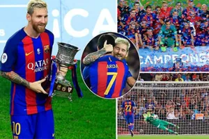 Đè bẹp Sevilla, Barcelona đoạt siêu cúp Nhà vua