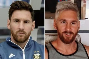 Messi bật mí lý do nhuộm tóc vàng hoe