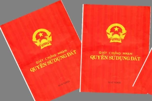 Giấy đỏ có chữ ký nhưng thiếu tên người ký