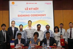 Công ty của Pháp giúp Quảng Ninh xây dựng chính quyền điện tử