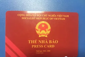 Thu hồi thẻ nhà báo người gửi công văn cho PCT quận 1