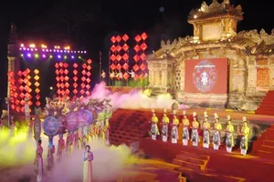 Huế lần đầu mở cửa không gian văn hóa hoàng cung về đêm