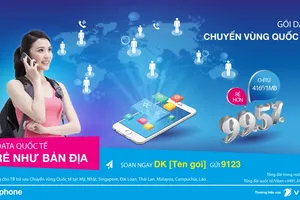 Từ 1-8-2017, Roaming 8 nước giá cước như nội địa