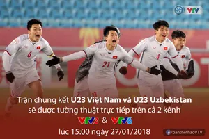 VTV mở thêm kênh tường thuật trực tiếp trận chung kết 