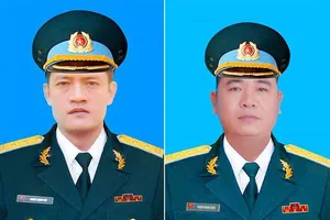 Cấp bằng 'Tổ quốc ghi công” cho hai liệt sĩ phi công Su-22U 