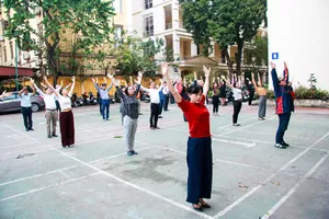 Cán bộ công chức thuộc Bộ VH-TT&DL phải tập thể dục ngày 2 lần