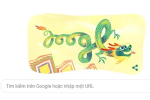 Google đổi Doodle ngày Giỗ tổ Hùng Vương