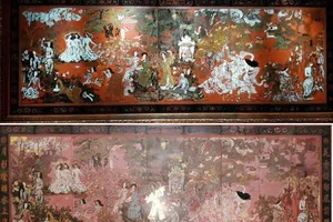 Khẩn cấp bảo vệ bức tranh Vườn Xuân Trung Nam Bắc