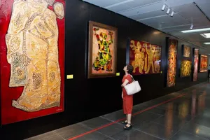 Khai mạc triển lãm 'Niệm', hướng thiện qua nét vẽ