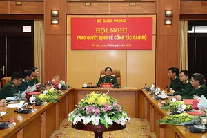 Nhiều nhân sự mới ở Bộ Quốc phòng