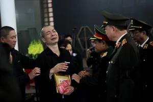 Hình ảnh xúc động trong tang lễ 3 công an hy sinh ở Đồng Tâm