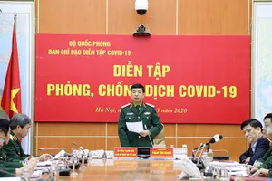 Bộ Quốc phòng tổ chức 250 điểm diễn tập chống dịch COVID-19 