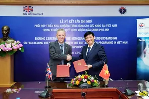 Việt Nam - Anh sẽ triển khai chương trình nâng cao sức khỏe