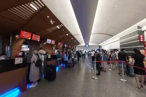 Hơn 530 công dân Việt Nam từ Đài Loan và Singapore về nước