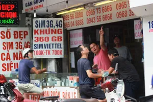 Khóa hai chiều, thu hồi 21 triệu SIM kích hoạt sẵn