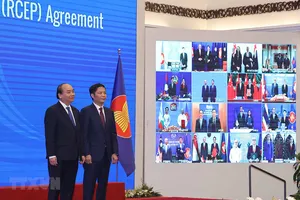 15 quốc gia ký kết Hiệp định Đối tác Kinh tế toàn diện khu vực