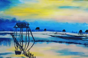 Trưng bày 40 bức tranh của trẻ mắc chứng tự kỷ