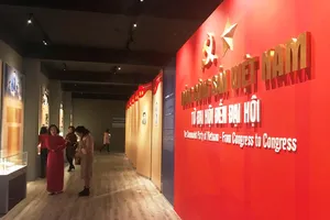 Không gian trưng bày chuyên đề. Ảnh: VIẾT THỊNH